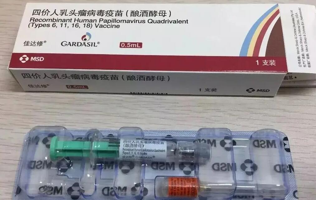 默沙东四价HPV疫苗图片